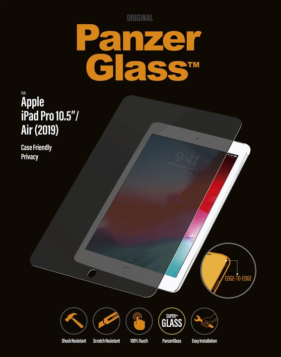 Produktbild PanzerGlass Privacy Filter (1 Stück, iPad Air 2019 (3. Gen), iPad Pro 10.5 2017 (1. Gen))