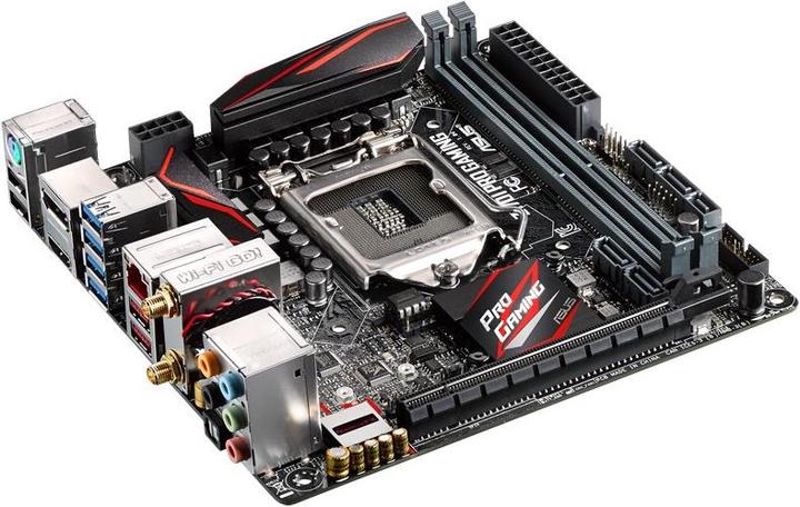 Produktbild ASUS Z170i Pro Gaming (LGA 1151, Intel Z170, Mini-ITX)