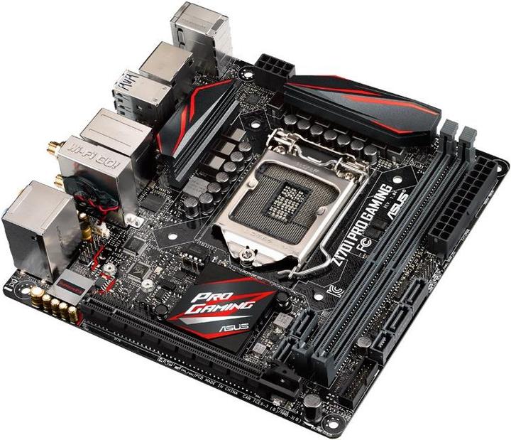 Produktbild ASUS Z170i Pro Gaming (LGA 1151, Intel Z170, Mini-ITX)
