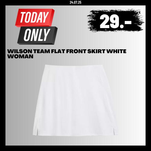 Image du produit Wilson Jupe avant forfait Team Femme Blanc (M)