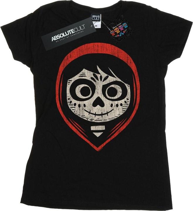 Disney Coco Miguel Skeleton Face Hood TShirt (M)