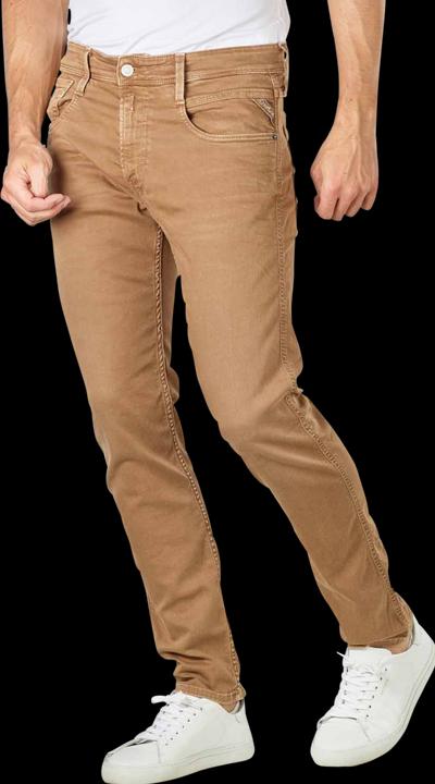 Actual product image Replay Anbass Pant Slim Fit Brown (W34/L30)