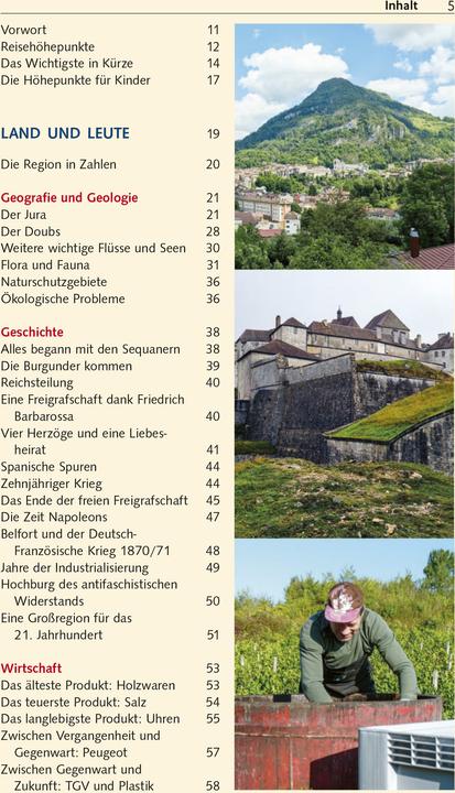 Produktbild Reiseführer Französischer Jura (Deutsch, Sabine Herre, 2025)