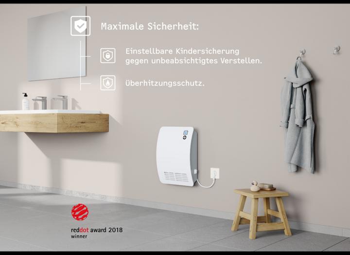 Productafbeelding Stiebel Eltron Snelverwarmer CK 20 Premium, 2kW voor ca. 25 m², VDE-getest, LC-display, timer, stille modus (2000 W)