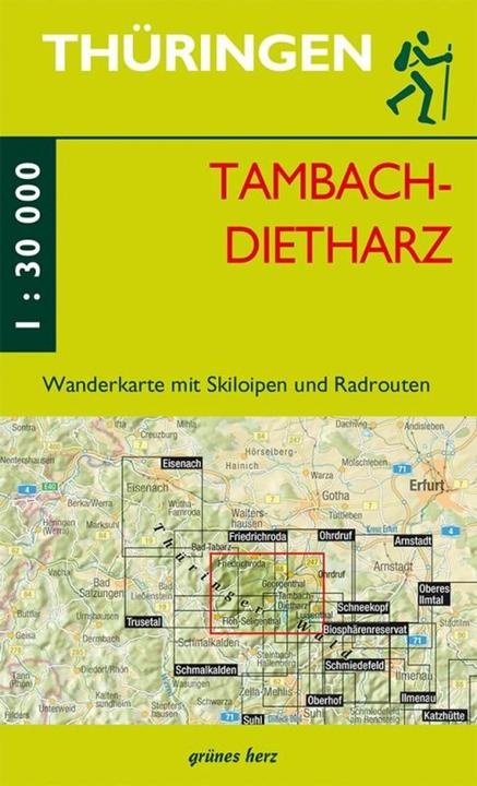 Produktbild Wanderkarte Tambach-Dietharz