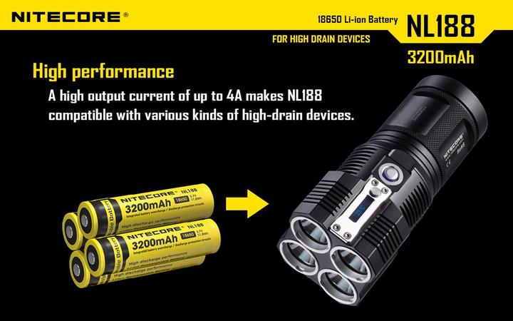 Produktbild Nitecore 18650 Rechargeable Battery 3200mAh