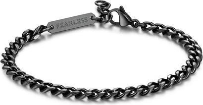 Immagine prodotto Sagapo S'Agapo Modern Black Steel Bracelet Ripple Srp20