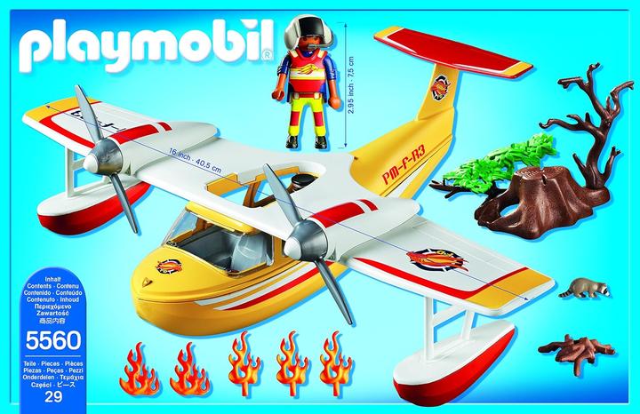 Produktbild Playmobil Löschflugzeug (5560)