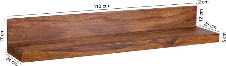 Actual product image Wohnling Mumbai (110 x 23 x 17 cm)