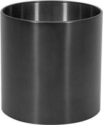 Produktbild Europalms STEELECHT-40 Nova, Edelstahlübertopf, anthrazit, Ø40cm