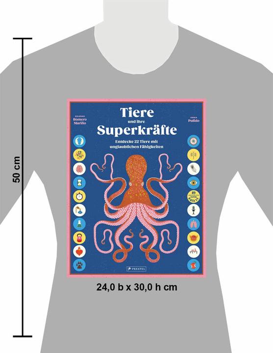 Produktbild Tiere und ihre Superkräfte (Deutsch, Soledad Romero Mariño, Sonia Pulido, 2024)