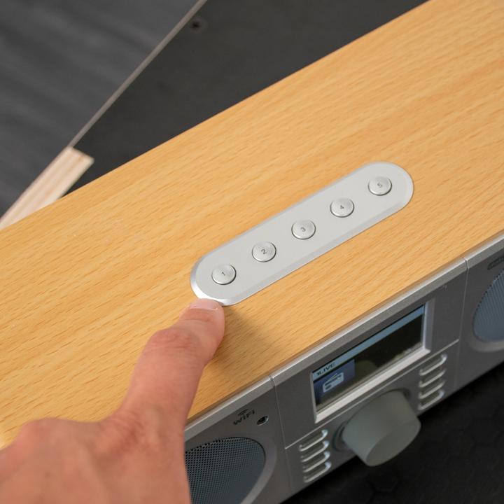 Image du produit Lenco DIR-141 (FM, DAB+ DAB, PLL, VHF, Webradio, Bluetooth, WiFi)