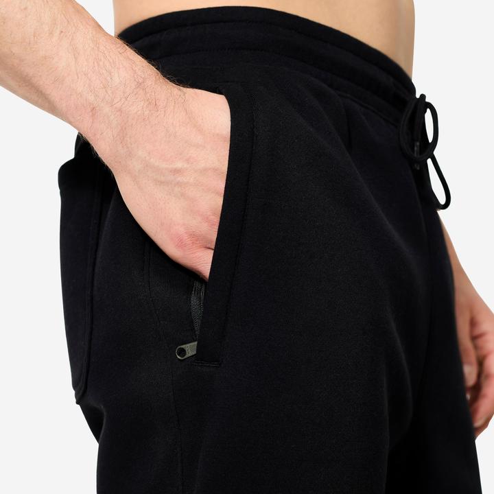 Actual product image Domyos Jogginghose Herren Fleece schwarz (W30/L33)