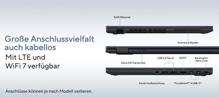 Produktbild ASUS ExpertBook B3 (14", Intel Core i7-1355U, 16 GB, 512 GB, DE)