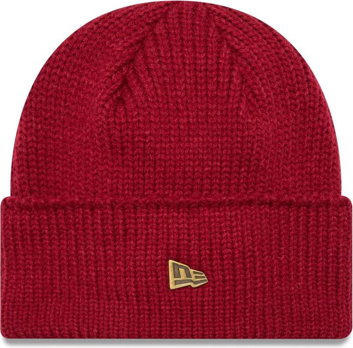 New Era Wintermütze Wide Cuff Beanie - MERINO rusty red