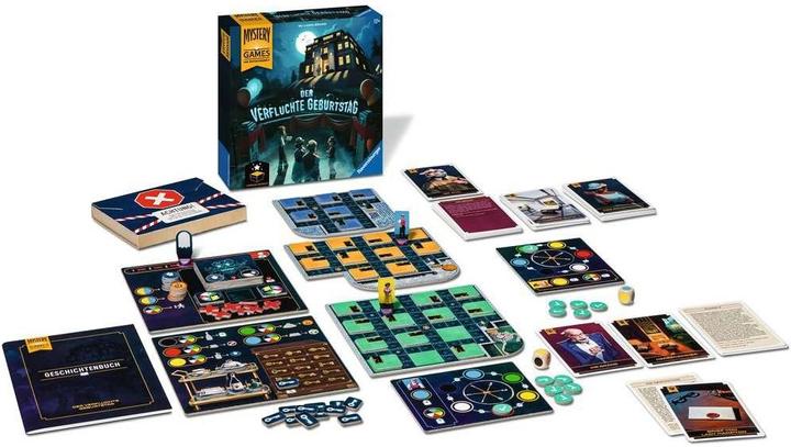 Produktbild Ravensburger Mystery Games - Der verfluchte Geburtstag (Deutsch)
