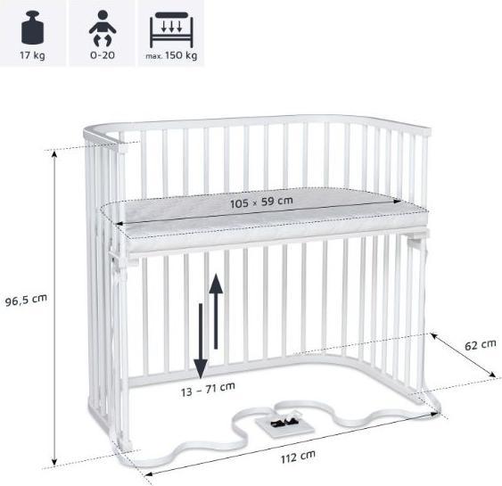 Actual product image Babybay Boxspring XXL