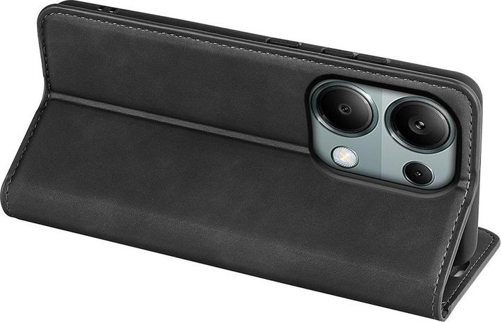 Produktbild Cover-Discount Poco M6 Pro / Redmi Note 13 Pro 4G - Stand Case schwarz (Xiaomi Redmi Note 13 Pro 4G)