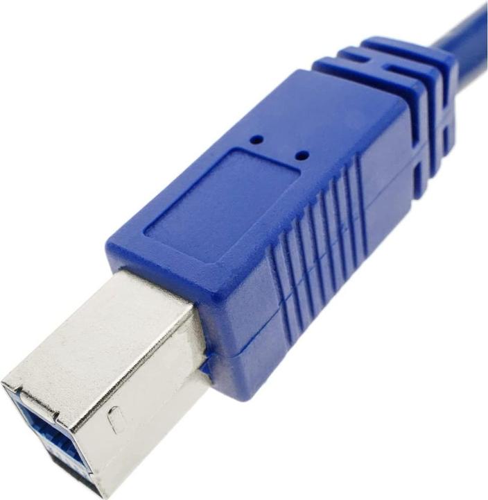 Produktbild Techly USB3.0 Kabel Stecker Typ A/Stecker Typ B (0.50 m, USB 3.0)