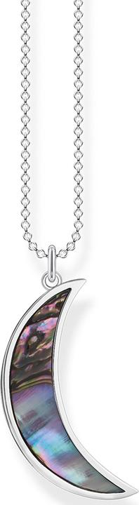 Produktbild Thomas Sabo Kette Halbmond Abalone Perlmutt (925er Silber, 45 - 50 cm)