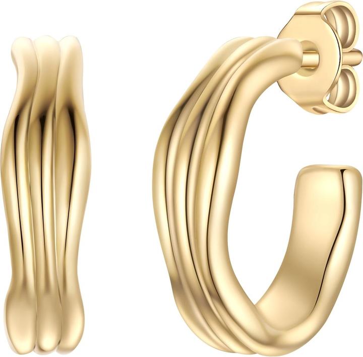 Immagine prodotto Glanzstücke München Orecchini a cerchio da donna - 37470 (Argento)