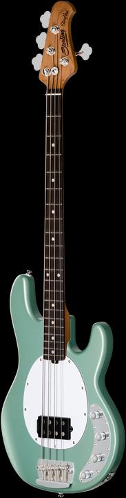 Produktbild Bassgitarre, StingRay RAY34, Dorado Green (E-Bass)