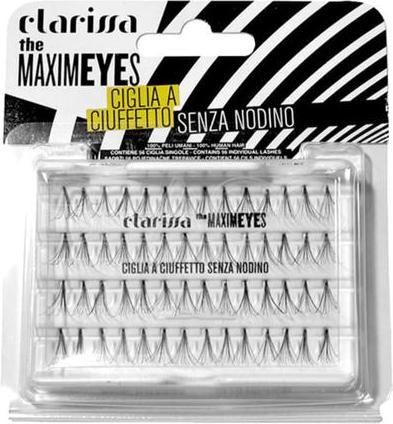 Actual product image Clarissa Maximeyes Black Eyelash Clusters Knot-Free Short (Artificial eyelashes)