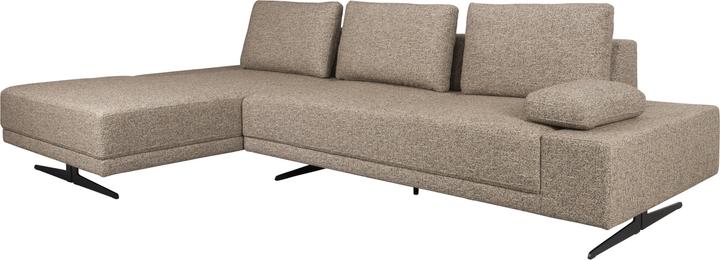 Dutchbone Shelly Sofa Cinnamon Left Chaise Longue