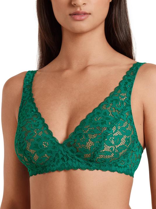 Produktbild Calida BH "Natural Comfort Lace" dunkelgrÃ¼n (Einzelpack, 70 B)