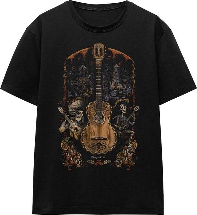 Immagine prodotto La Maison du Coco Maglietta Ernesto Miguel Hector Poster Dipinto con Chitarra Adulto Unisex (XL)