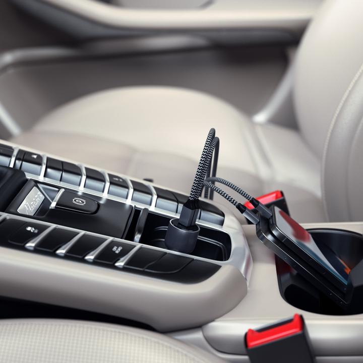 Actual product image Satechi USB-C PD Dual Car Charger 40W