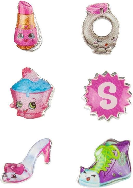 Shopkins Figurines de filles Lot de 6 boucles d'oreilles (Matériau 100% synthétique)