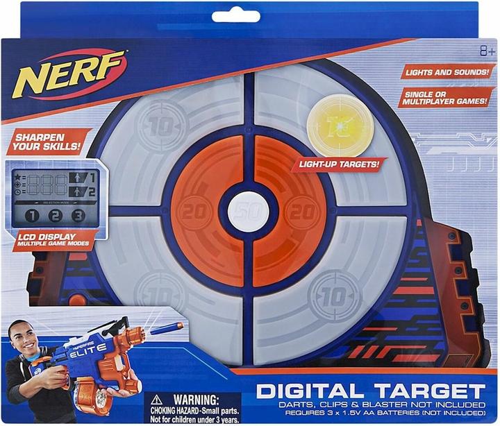 Actual product image Nerf Digital target