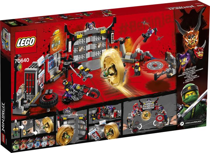 Actual product image LEGO Headquarters of the motorcyclists (70640, LEGO Ninjago)