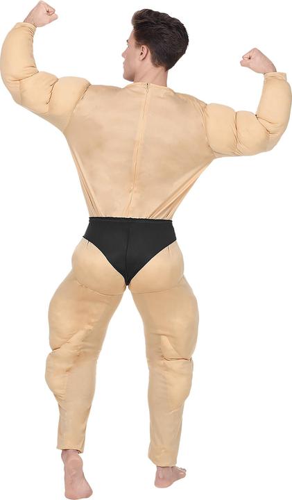 Produktbild Widmann Bodybuilder Kostüm: Muskel Overall Mit Slip (M)