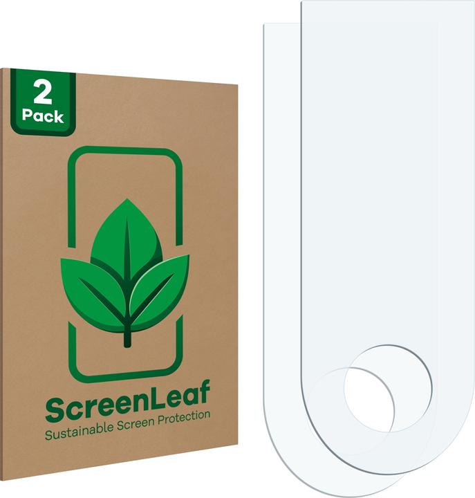 ScreenLeaf Schutzfolie nachhaltiger Displayschutz Displayschutzfolie Folie Klar Transparent