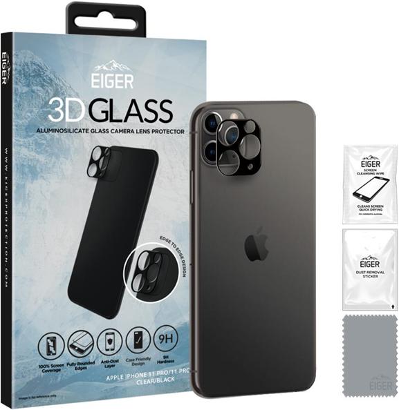 Actual product image Eiger Mountain Glass Lens (1 Piece, Apple iPhone 11 Pro Max)