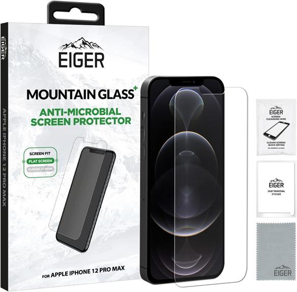 Image du produit Eiger Mountain Glass+ (1 pièce(s), Apple iPhone 12 Pro Max)