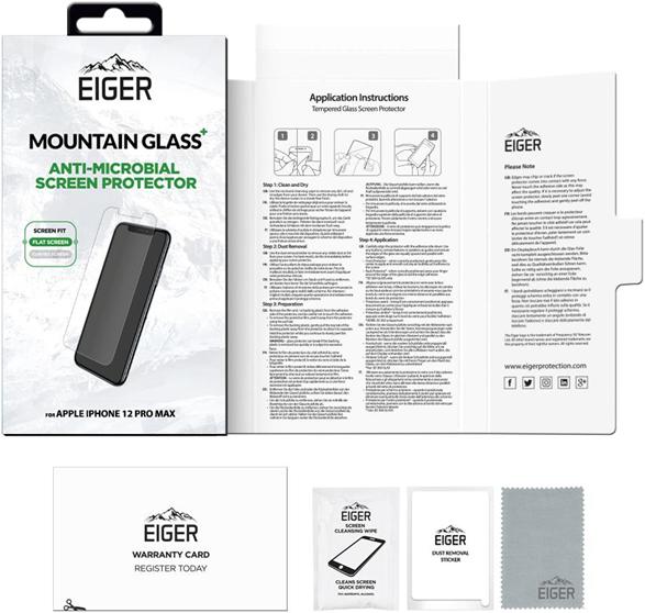 Image du produit Eiger Mountain Glass+ (1 pièce(s), Apple iPhone 12 Pro Max)
