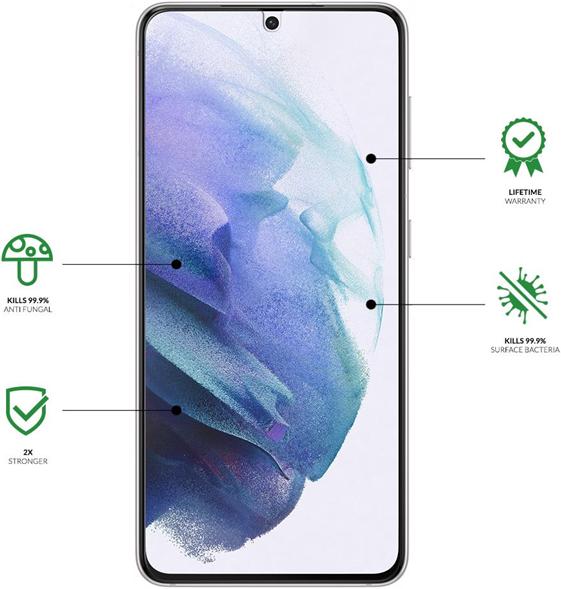 Actual product image Eiger Mountain Glass+ (1 Piece, Samsung Galaxy S21+)