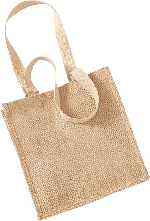 Westford Mill Jute Einkaufstasche 10 Liter (2 StückPackung) (10 l)