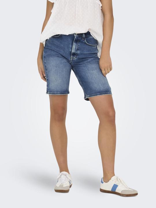 Actual product image Only Normal geschnitten Hohe Taille 5-Pocket-Shorts Jeans-Shorts (S)