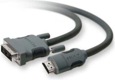 Actual product image Belkin HDMI ON DVI D CABLE (1.8 M) (1.80 m, HDMI, DVI)