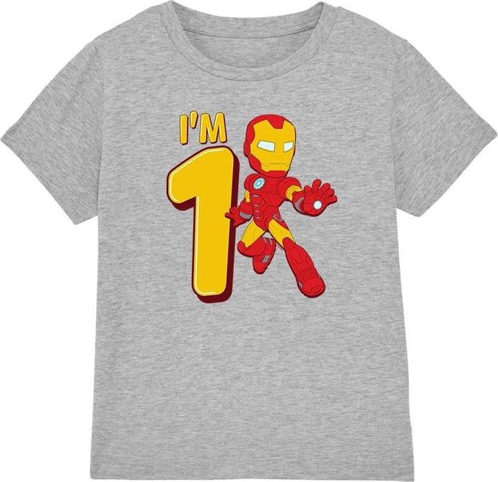 Produktbild Iron Man TShirt 1. Geburtstag (104)