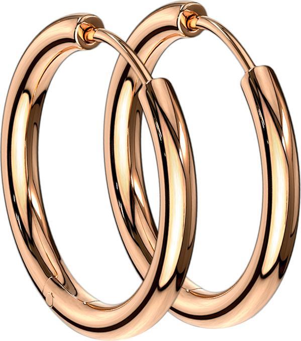 Star Piercing Ohrring rosegold (Chirurgenstahl 316L, ohne Messing)