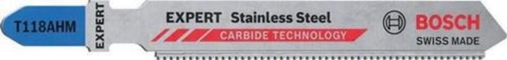 Actual product image Bosch Professional Zubehör EXPERT 'Stainless Steel' T 118 AHM Jigsaw blade, 3 pieces