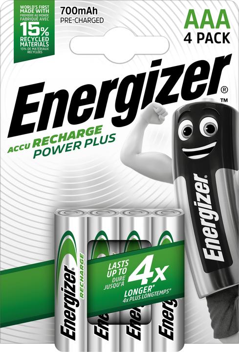 Produktbild Energizer Recharge Power Plus (4 Stk., AAA, 700 mAh)