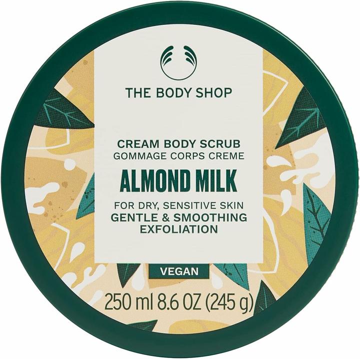 Body Shop ALMOND MILK cream body scrub 250 ml (250 ml)