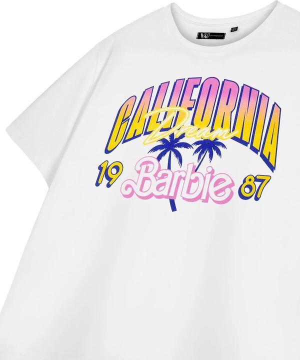 Immagine prodotto Barbie California Dream Maglietta Corta Maniche Corte Donna (XL)