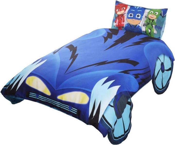 Actual product image PJ Masks Catboy car bed linen set